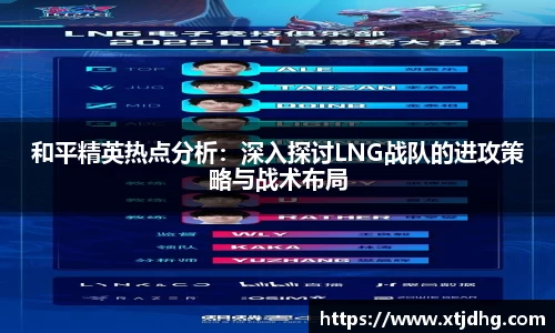 和平精英热点分析：深入探讨LNG战队的进攻策略与战术布局
