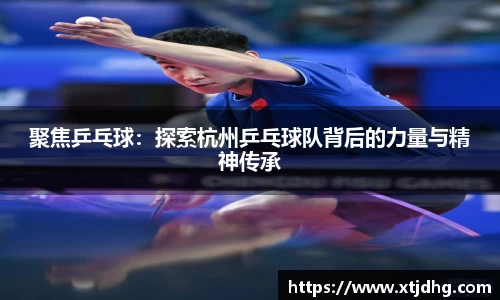 聚焦乒乓球：探索杭州乒乓球队背后的力量与精神传承